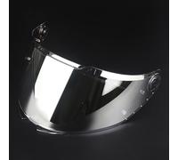Motorcycle Motorcycle Helmet Face Shield for MT-V-28,Tinted Anti-Scratch Visor Replacement, Style Protection Lens, Multi-Colour Options Helmet Accessories,C Gold Red(G Aurora Silver)