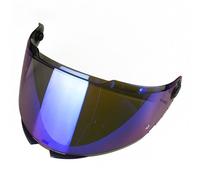 Motorcycle Motorcycle Helmet Face Shield for MT-V-28,Tinted Anti-Scratch Visor Replacement, Style Protection Lens, Multi-Colour Options Helmet Accessories,C Gold Red(D Blue Plating)