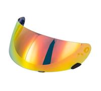 Motorcycle Motorcycle Helmet Face Shield Visor Windshield for Bell Star/Vortex/RS-1/RS-2/Revolver/Qualifier DLX MIPS Visor Pinlock Ready Face Shield Tinted Replacement Visor (Gold)(Deep Gold Red)