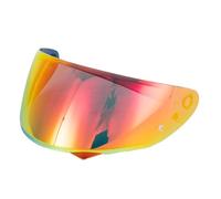 Motorcycle Motorcycle Helmet Face Shield Visor Windshield for HJC C10 HJ-34P Visor Pinlock Ready Face Shield Tinted Replacement Visor(Revo Deep Red)