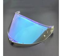 Motorcycle Motorcycle Helmet Shield for AGV K6/K6S Face Shield Replacement Accessories Helmet Visor Anti Scratch Colored Motorcycle Helmet Lenses G Silver(C Aurora Blue)