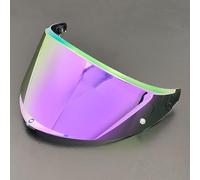 Motorcycle Motorcycle Helmet Shield for AGV K6/K6S Face Shield Replacement Accessories Helmet Visor Anti Scratch Colored Motorcycle Helmet Lenses G Silver(B Purple)