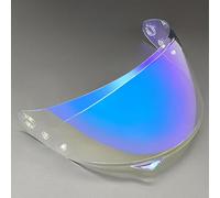 Motorcycle Motorcycle Helmet Shield for HJC HJ34P C10 Face Shield Replacement Accessories Helmet Visor Anti Scratch Colored Motorcycle Helmet Lenses C Tea Red(G Aurora Blue)