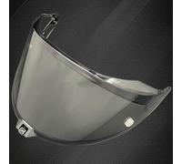 Motorcycle Motorcycle Helmet Shield for KYT R2R, Face Shield Replacement Accessories Helmet Visor, Anti Scratch Colored Motorcycle Helmet Lenses,B Tea red(E Deep Black)