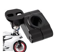 Motorcycle Mount - Aluminium Alloy with Shock Absorption | Motorcycle Bar Attachment | for Night Riding on the Motorway, Touring, Commuting, Motorcycling Enthusiasts and