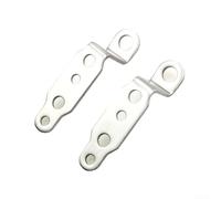 Motorcycle Mount Bracket Holder Kit 2 pcs for Turn Signal Fog Light Headlight Mounting on Various Vehicle Locations