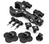 Motorcycle Mount Bundle for Insta 360 X5 X4 X3 GoPro Hero 13 DJI Pocket