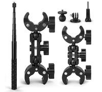 Motorcycle Mount for Insta360 X5 X4 X3 DJI Osmo Pocket 4/3 GoPro Hero 13 12