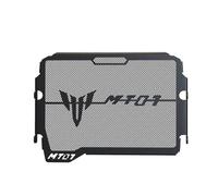 Motorcycle MT-07 FZ-07 Radiator Grille Guard Cover Protector Compatible With MT07 FZ07 2018 2019 2020 2021 2022 2023 2024 MT 07 FZ 07 (Color : Black)