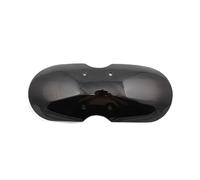 motorcycle mud flaps Motorcycle Short Front Mudguard Splash Fairing for Chopper Bobber for Triumph for Bonneville for T100 T120 for Street(Bright black)