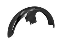 Motorcycle Mudflap For Touring For Street For Electra Motorcycle 23" Wheel Wrap Front Fender Gloss/Matte Black(Gloss Black Fender)