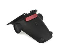 Motorcycle Mudguard Extender For Vespa For Sprint For Primavera 50 150 2019-2023 Motorcycle Rear Mudguard Fender W/h Red Light Reflector ABS Black Carbon(Matte Black)