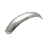 Motorcycle Mudguard Extension For BOB Bobber 3colors Motorcycle Retro Rear Metal Fender Mudguard Cover Protector Vintage Cafe Racer Mud Flap(Chrome)