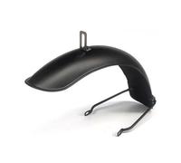 Motorcycle Mudguard Fit For Jialing CUB Retro Modified Fender Stainless Steel C50/C70 Jinwang White Iron Soil Removal(Black)