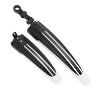 Motorcycle Mudguard Protective 2pcs Front/Rear Bicycle Mudguard Set Mud Guards Wings FOR Mountain Bikes FOR Road Bike FOR Folding FOR 20'', 22'', 24'', 26''