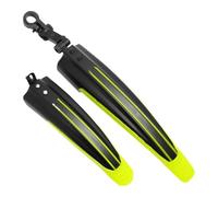 Motorcycle Mudguard Protective 2pcs Front/Rear Bicycle Mudguard Set Mud Guards Wings FOR Mountain Bikes FOR Road Bike FOR Folding FOR 20'', 22'', 24'', 26''