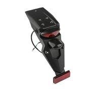 Motorcycle Mudguard Protector Universal Motorcycle Rear Mud guard Brake Tail Light Motorbike Mud guard Splash Guard Protector