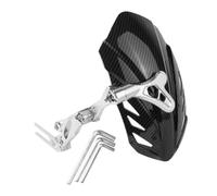 Motorcycle Mudguard Rear Wheel Mudguard Fender Fit For N1S U+b Msx Sniper150 Protection Splash Guard Aluminum Alloy Fender Protector(Silver)