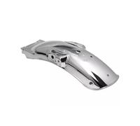 Motorcycle Mudguard Splash Guard For CG 125 For CG 125 Cc 1Set Motorcycle Chrome Metal Front And Rear Fender Mudguard Cover Metal Protector Motorbike Fenders(Chrome Rear)
