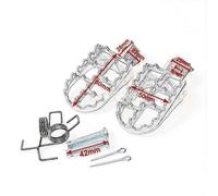 Motorcycle Mudguard Splash Guard For CR 80 For XR 250 For XR 400 For XR 350 R For XR 600 R For XR 650 L For XR 650 R Motorcycle Foot Rest Pedal Motorbike Fenders(Silver)