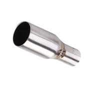 Motorcycle Muffler Compatible With PIAGGIO For X10 125 2012 2013 2014 2015 2016 Motorcycle Exhaust Pipe 51mm Middle Link Muffler Adapter Section Slip On