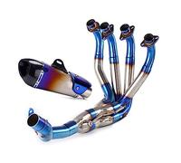 Motorcycle Muffler Exhaust Exhaust Pipe For Kawasaki For Z900 2017 2018 2019 2020 2021 2022 Motorcycle Full Systems Exhaust Real Pipe Connect Header Link Pipe(3)