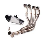 Motorcycle Muffler Exhaust Exhaust Pipe For Kawasaki For Z900 2017 2018 2019 2020 2021 2022 Motorcycle Full Systems Exhaust Real Pipe Connect Header Link Pipe(1)