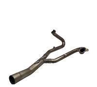 Motorcycle Muffler Exhaust Exhaust Pipe Real Titanium Alloy Motorcycle Exhaust Muffler Contact Middle Pipe Slip On For BMW For 1200 Gs