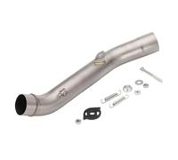Motorcycle Muffler Exhaust For Z750 Z 750 2004-2008 Z800 Z800 2013-2016 Years Fits 51mm Motorcycle Exhaust Muffler Link Middle Tube Connect