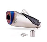 Motorcycle Muffler Exhaust Inlet 51mm Motorbike Muffler Pipe Motorcycle Exhaust For GSR750(C)