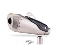 Motorcycle Muffler Exhaust Motorbike Inlet 51mm Muffler Pipe Motorcycle Exhaust For MT07 R1 R3 R6(A)