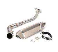 Motorcycle Muffler Exhaust Motorcycle Exhaust For NMAX125 /155 2015-2019 2020 2021 Full System Front Middle Link Pipe(B)