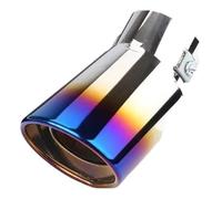 Motorcycle Muffler Exhaust Pipe 2.5" Exhaust Muffler Tip Pipe Rear Tail Throat Liner Accessory Motorcycle