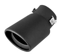 Motorcycle Muffler Exhaust Pipe 2.5" Exhaust Muffler Tip Single Pipe Rear Tail Throat Liner Accessory Reduces Flow