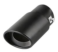 Motorcycle Muffler Exhaust Pipe 2.5" Exhaust Muffler Tip Single Pipe Rear Tail Throat Liner Accessory Reduces Flow
