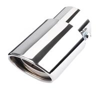 Motorcycle Muffler Exhaust Pipe 2.5" Exhaust Muffler Tip Single Pipe Rear Tail Throat Liner Accessory Reduces Flow