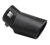 Motorcycle Muffler Exhaust Pipe 2.5" Inlet Exhaust Muffler Pipe Trim Rear Tail Throat Reduces Experience Effectively