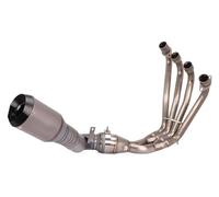 Motorcycle Muffler Exhaust Pipe For CBR650R CB650F CB650R CBR650F Motorcycle Full Exhaust System Modified Titanium Alloy Escape With Muffler Slip-On(4)