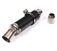 Motorcycle Muffler Exhaust Pipe For Y&amaha FZ6 Tmax 530 Msx125 For MT-07 Universal 51MM Motorcycle Muffler Exhaust Pipe Escape Pipe Exhaust Pipe(6)