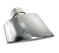 Motorcycle Muffler Exhaust Pipe Universal Exhaust End Tip 150mm Outlet Slant Muffler Tail Pipe Motorcycle Reduces