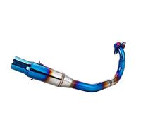 Motorcycle Muffler For Forza300 For Forza 300 51mm Motorcycle Exhaust Muffler Modified Connection Middle Tube Link Pipe(TYPE-b)