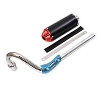 motorcycle muffler Motorcycle 28MM Exhaust Pipe Muffler For XR50 CRF50 110cc 125cc 140cc Pipe Exhaust Muffler Experience