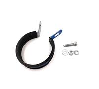 Motorcycle Muffler Pipe Motorcycle Accessories 0.75kg 60X280mm 50-250CC Universal Motorcycle Modified Muffler Silencer 2 Stroke Exhaust Pipe(60MM Holder Clamp)