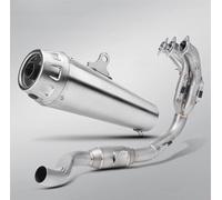 Motorcycle Muffler Pipe Motorcycle Accessories Exhaust Arrow Muffler Front Link Pipe Full With DB Killer For XSR900 MT09 FZ09 21-24