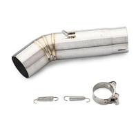 Motorcycle Muffler Pipe Motorcycle Accessories Exhaust Escape Muffler Silencer Middle Link Pipe For GSXR K6 K7 K8 K9 K10 L1 - L17