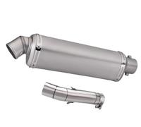Motorcycle Muffler Pipe Motorcycle Accessories Exhaust Muffler Middle Link Pipe Escape Slip-on For Hornet CB600F CB 600F 2007-2013 CB600