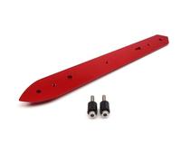 Motorcycle Muffler Pipe Motorcycle Accessories Suitable exhaust cover decorative bracket protection anti friction edge strip for NMAX155 AEROX/NVX(Red)