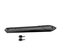 Motorcycle Muffler Pipe Motorcycle Accessories Suitable exhaust cover decorative bracket protection anti friction edge strip for NMAX155 AEROX/NVX(Black)