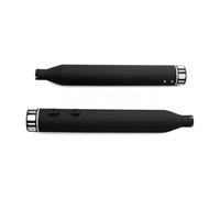 Motorcycle Mufflers Exhaust Pipe For For Touring For Road For Street For Glide For Road King FLH FLT For Ultra Classic 1995-2019(Black)