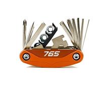 Motorcycle Multi Repair Screwdriver Tool Set Compatible With 765 RS/S/R 675 R RX 660(Orange-765)